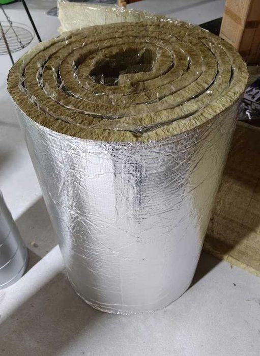 Wełna samoprzylepna Rockwool Klimafix 20mm 10m2 folia aluminiowa