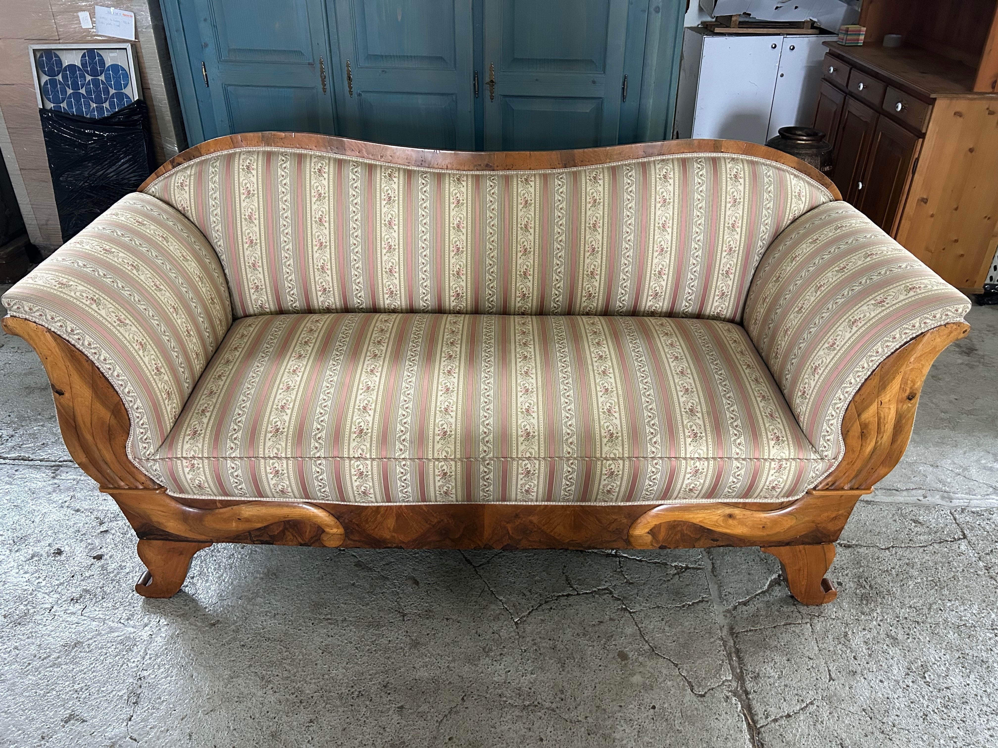 Sofa kanapa Biedermeier XIX wiek