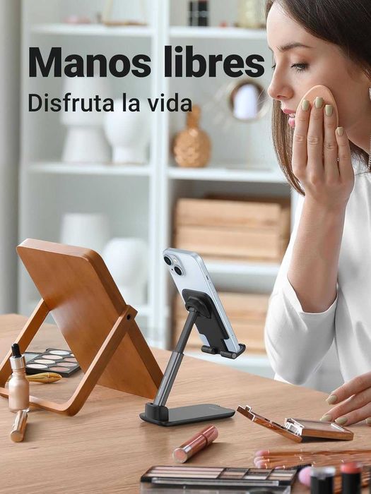 Ugreen Suporte ajustável de mesa telemóvel dobrável