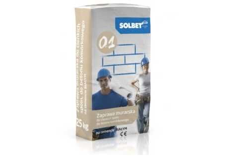 Solbet - Zaprawa Murarska na Cemencie Białym 0.1