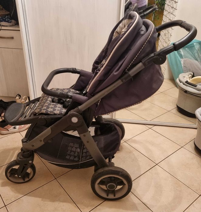 Wózek Teutonia Cosmo 2w1 + akcesoria