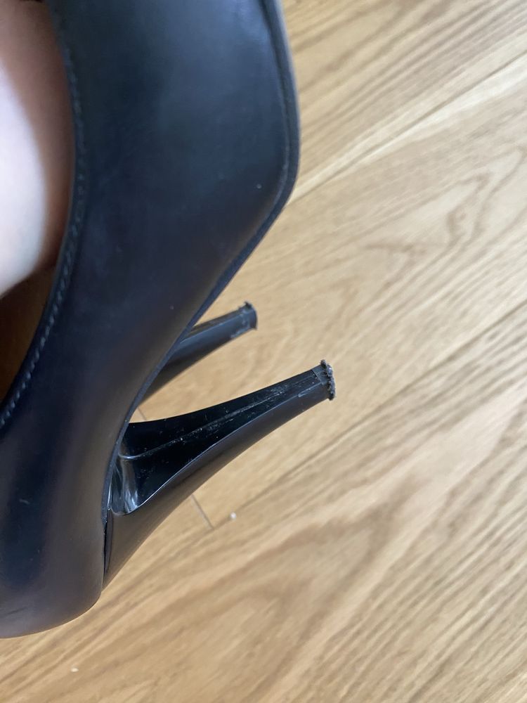 Czółenka klasyczne buty na obcasie Ryłko 37