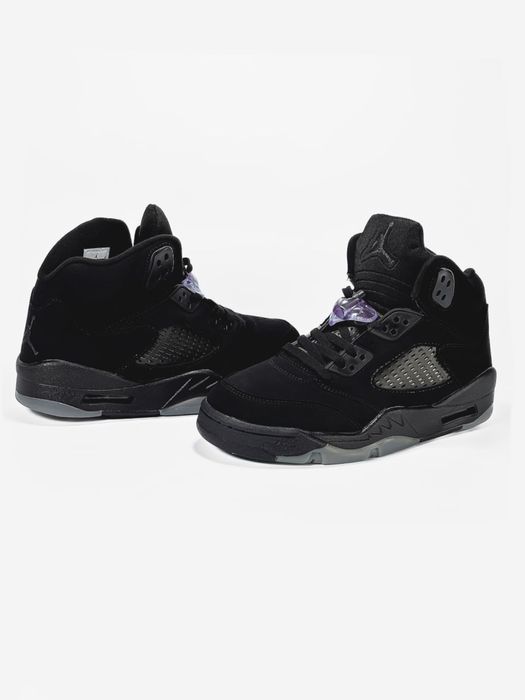 БЕЗКОШТОВНА ДОСТАВКА‼️Кросівки Jordan 5 Black Dark Brown Gum,джордан 5