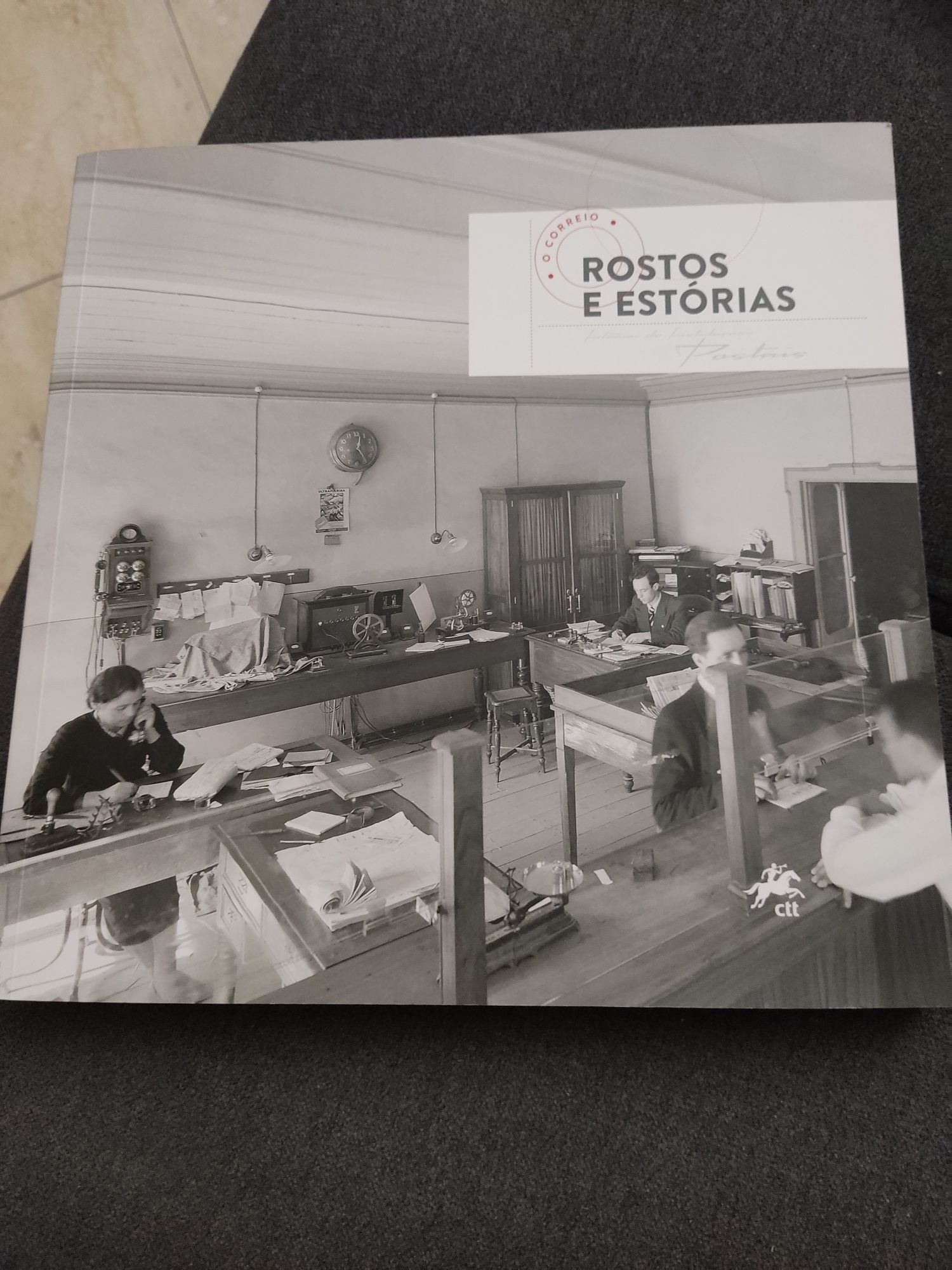 Livro Rosto e Estórias dos ctt