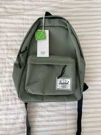 Mochila Herschel verde nova!