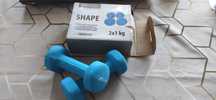 Hantle winylowe 2 x 1 kg Spokey
