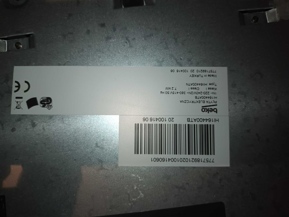 Płyta indukcyjna Beko