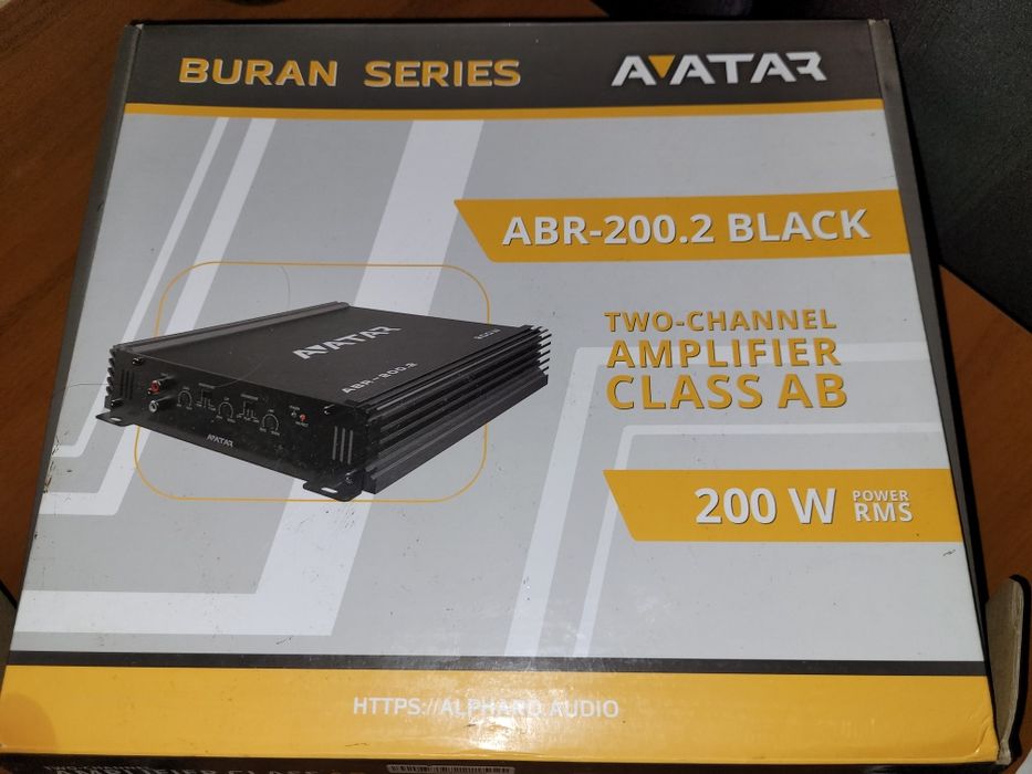 Продам усилитель Avatar ABR-200.2 BLACK