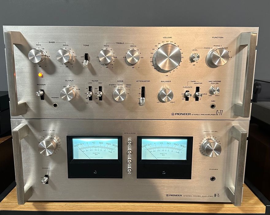 Pioneer C-77 + M-75