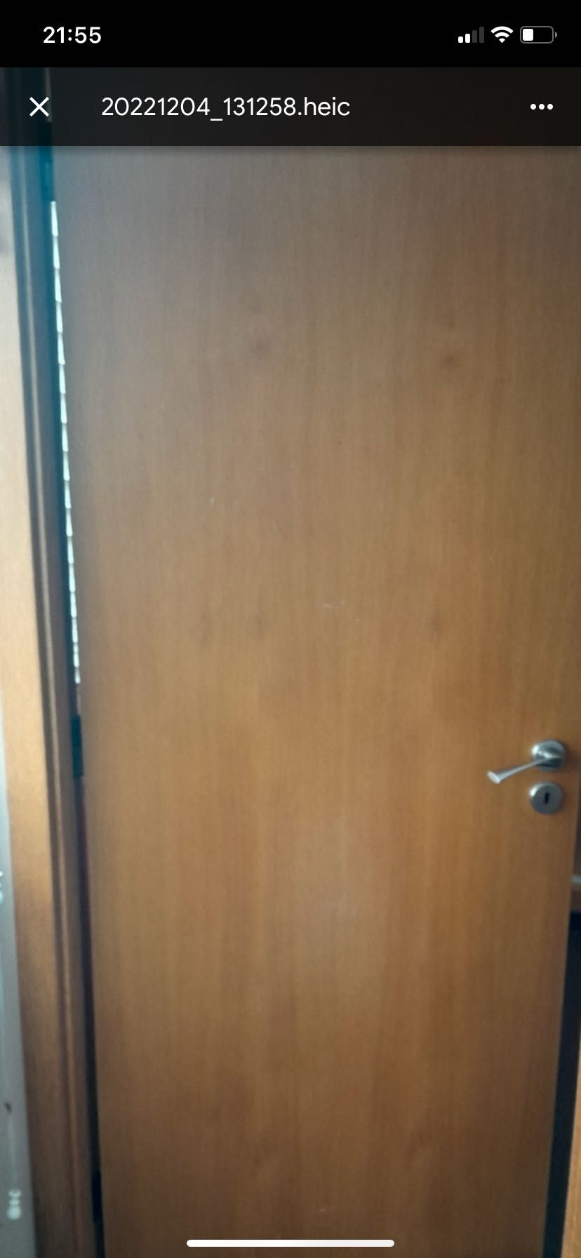 2 portas madeira  maciça Carvalho  como novas