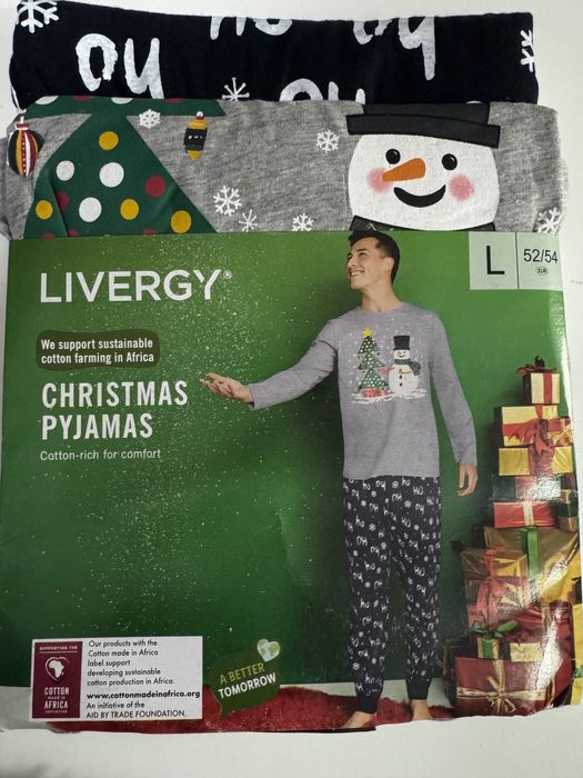 Piżama męska świąteczna rozmiar L