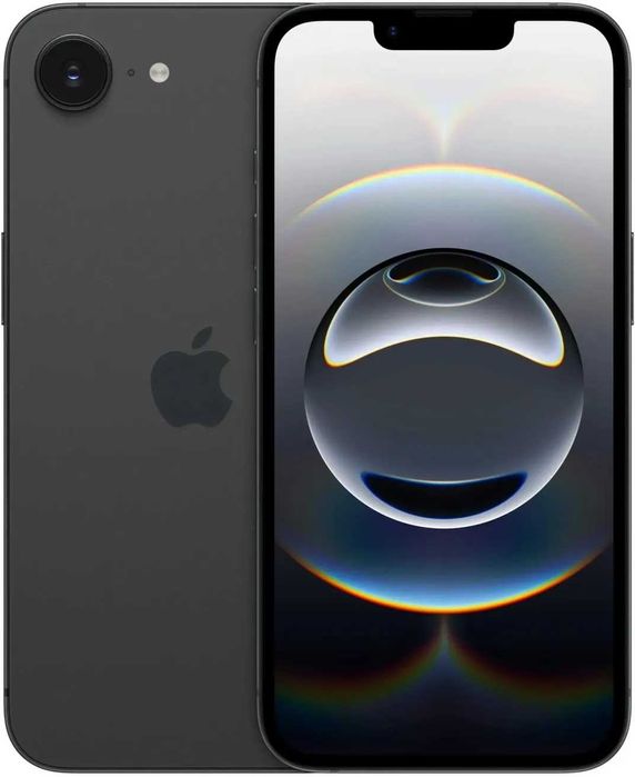 Telefon iPhone 16E 128 GB – Black, stan idealny, gwarancja