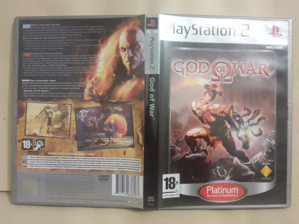 Jogo God of War, para Playstation 2 PS2