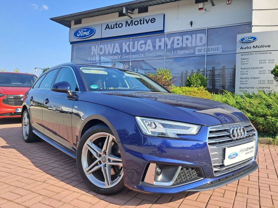 Audi A4 Avant S-Line, 150KM, Nawigacja, 3 strefowy Climatronic, Minimalny przebieg