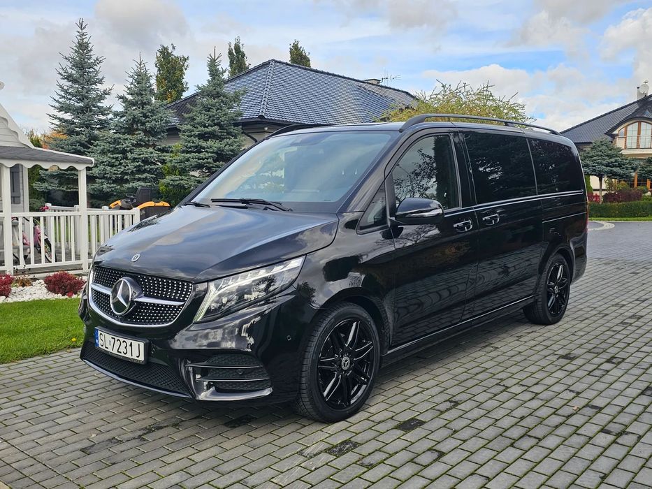 Mercedes-Benz Klasa V 300d AMG 7-osobowy,Salon PL,2023XI