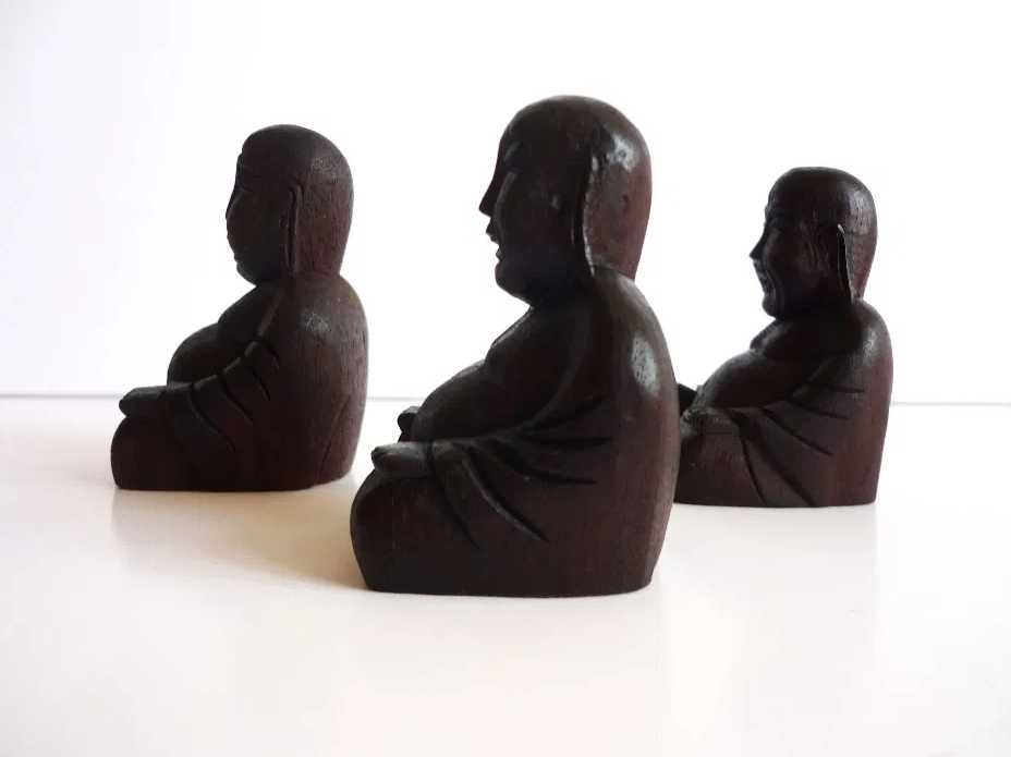 Figurka buddy z drewna