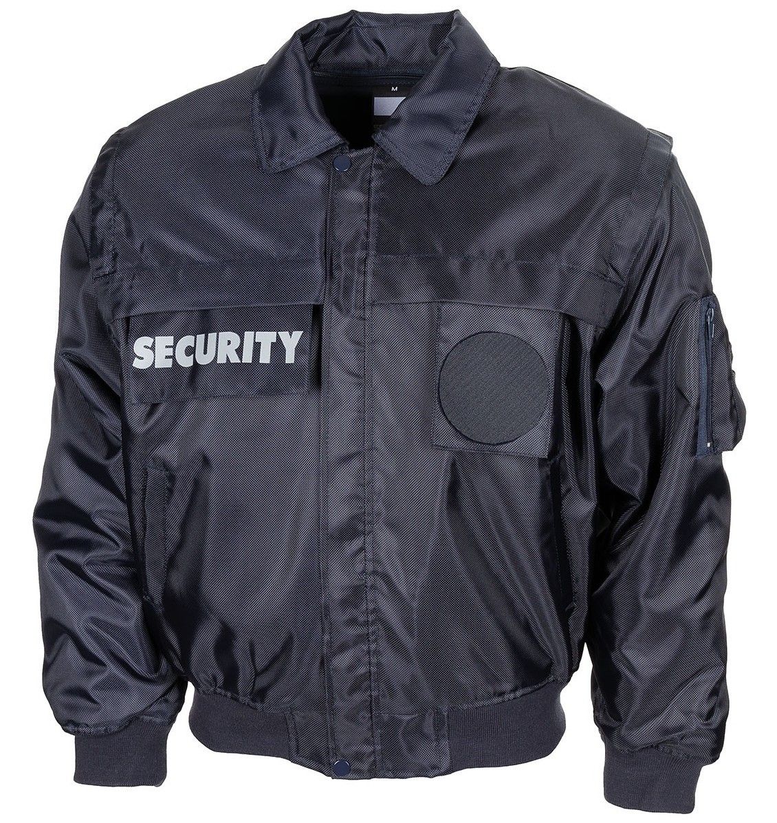 kurtka blouson "security" niebieska 4xl