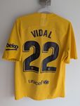 Nike FC Barcelona 2019/20 Fourth Senyera Vaporknit L Vidal 22 Nike