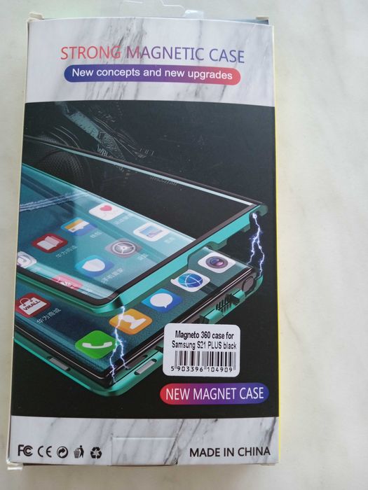 Etui dwustronne do Samsunga S21 plus, chroni też wyświetlacz