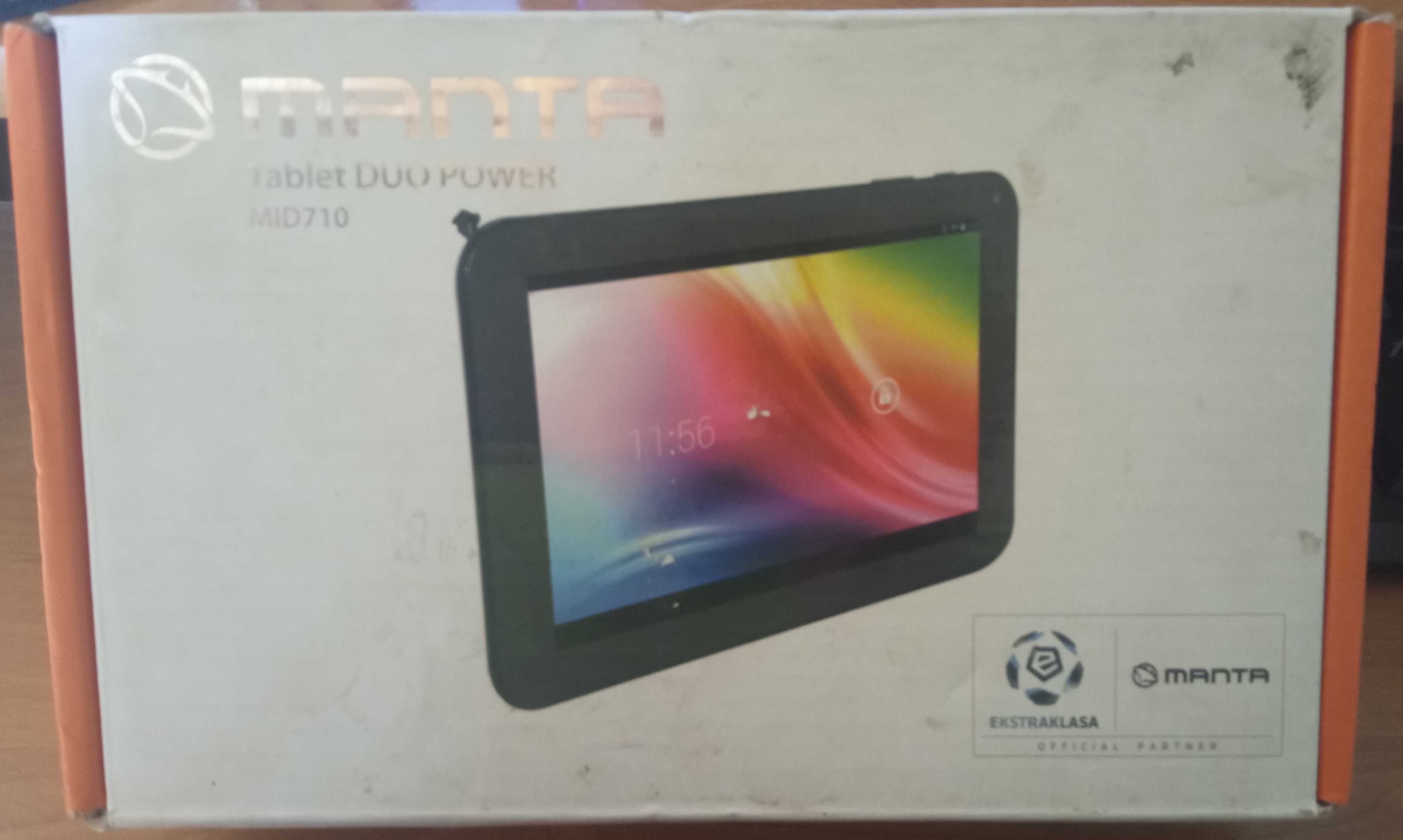 Tablet Manta DUO Power MID710 7" 512 MB/4GB -Czarny ekran