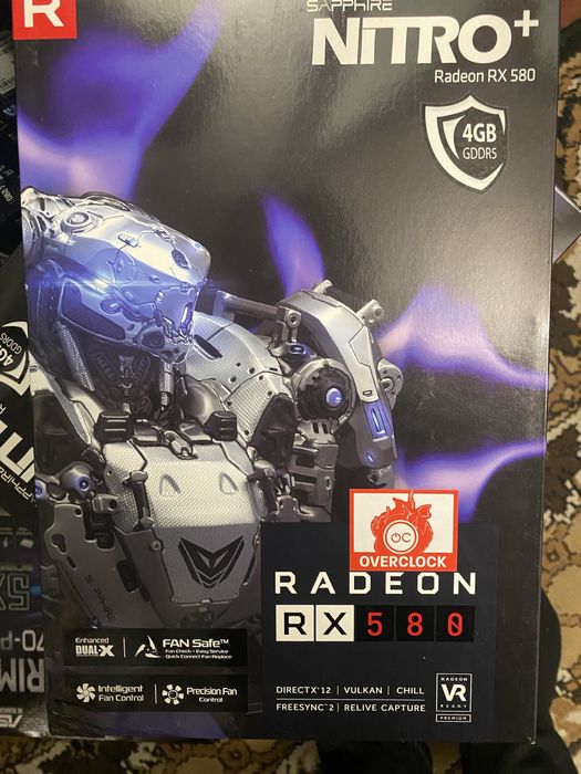 Відеокарта Radeon rx580