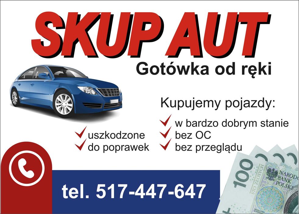 SKUP AUT Wieluń i okolice Płacimy najwięcej