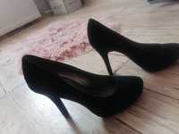 Czarne buty szpilki Graceland