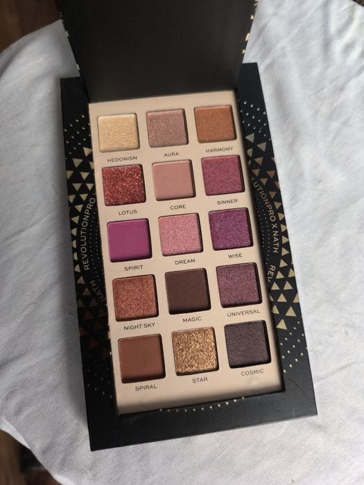 Cienie do powiek NathaRevolution Pro nowe