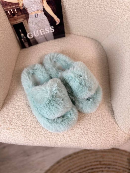 Розпродаж Кімнатні тапки жіночі домашні капці волохаті