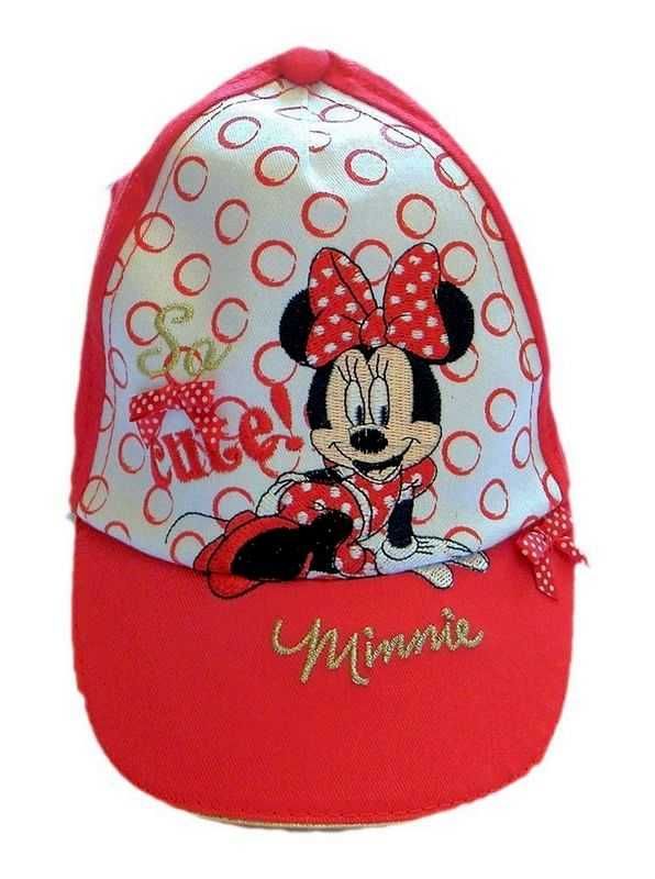 Minnie Mouse Disney czapka z daszkiem r.52(5/6L)licencja