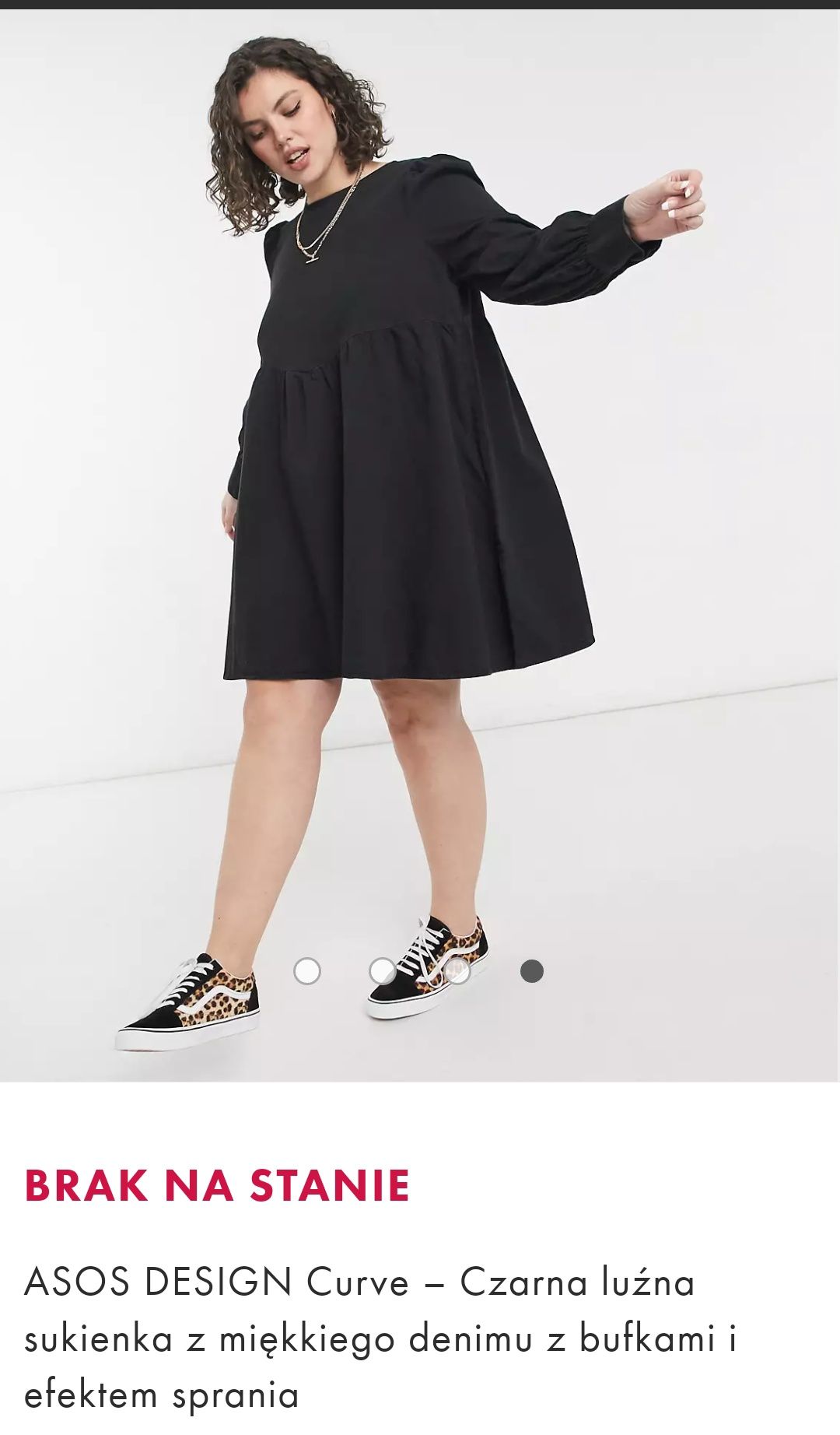 Sukienka dżins ASOS