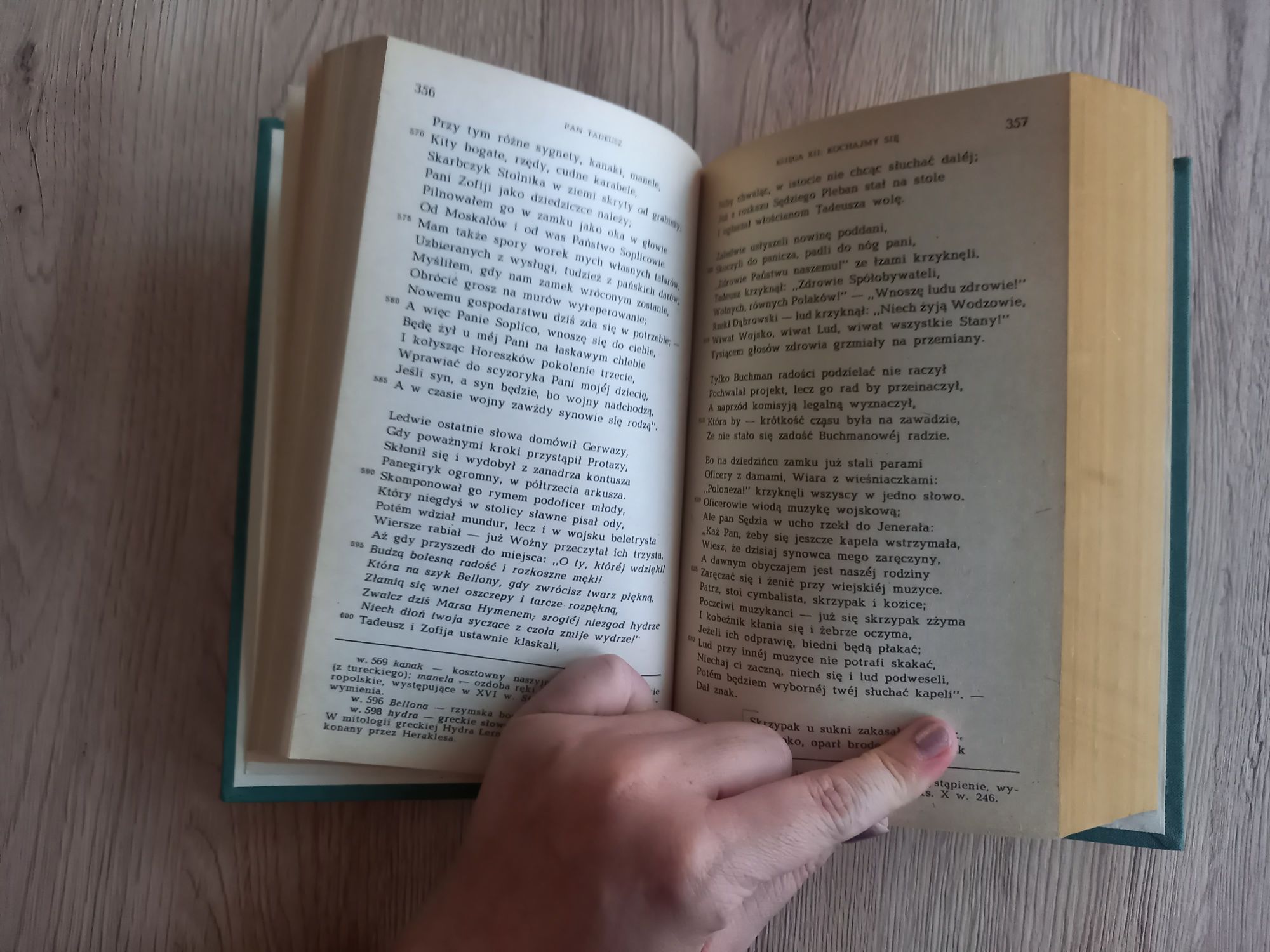 "Pan Tadeusz" z opracowaniem Adam Mickiewicz