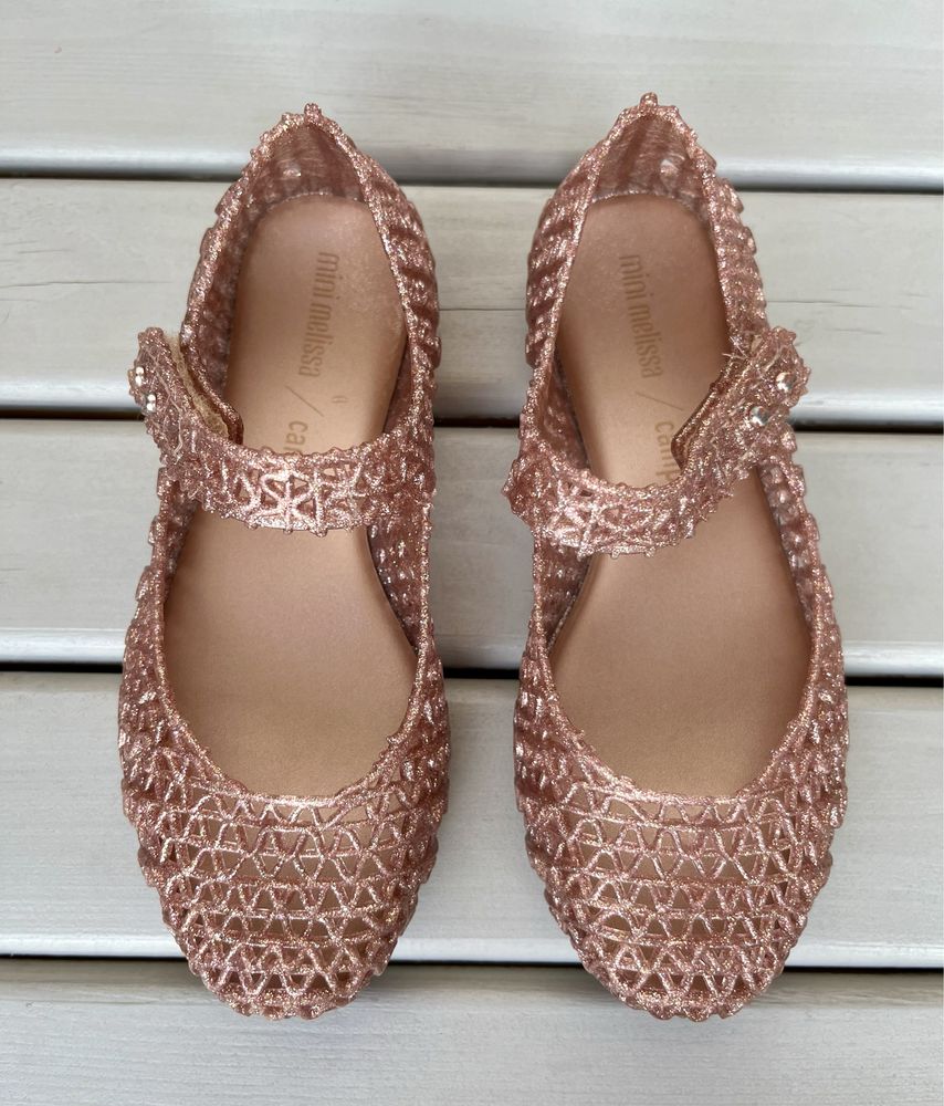 Mini Melissa Campana Papel Bb 32995 Różowy Baleriny Roz. 30