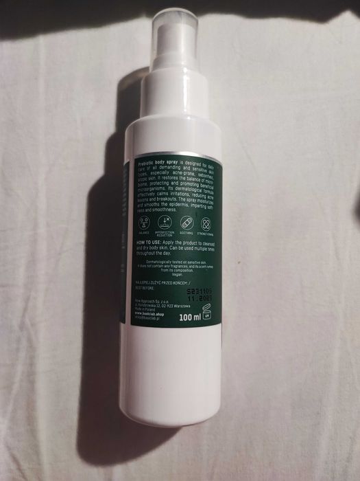 Basiclab Prebiotyczny Spray do ciała 100 ml