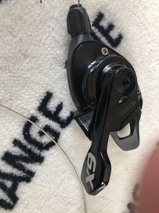 Sram x9 przerzutka przednia shifter black 2s część do roweru