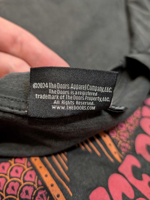 Мужская оверсайз футболка мерч Doors, размер M, 2024 год