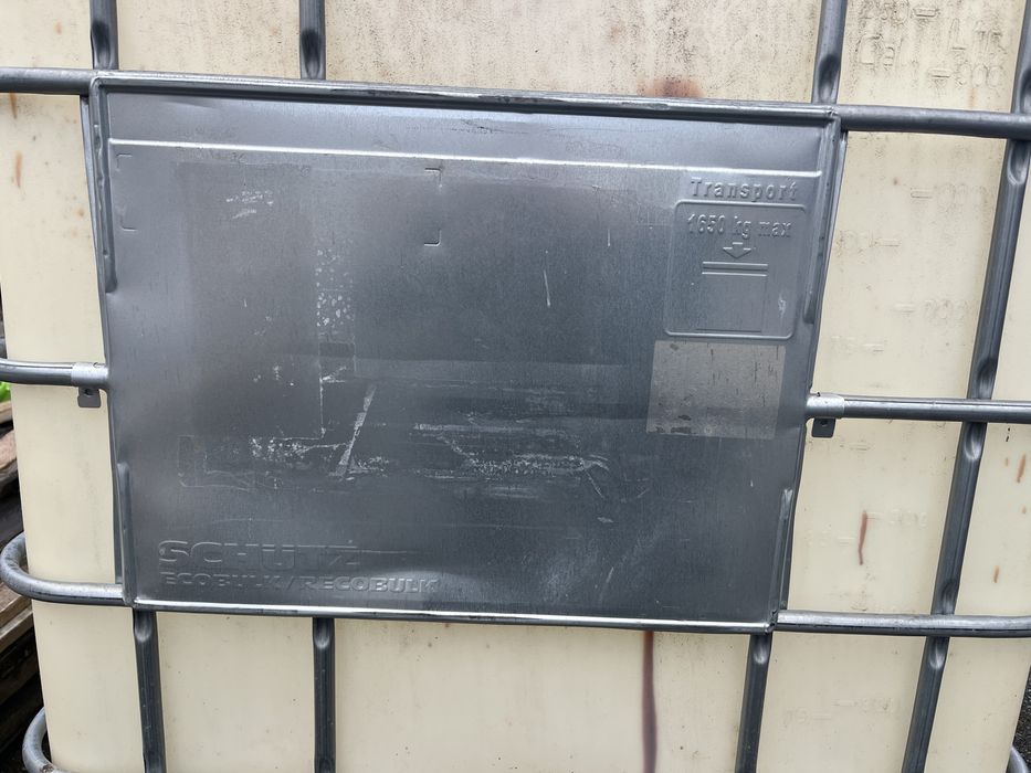 Куб пласмасовы емкость 1 тонна