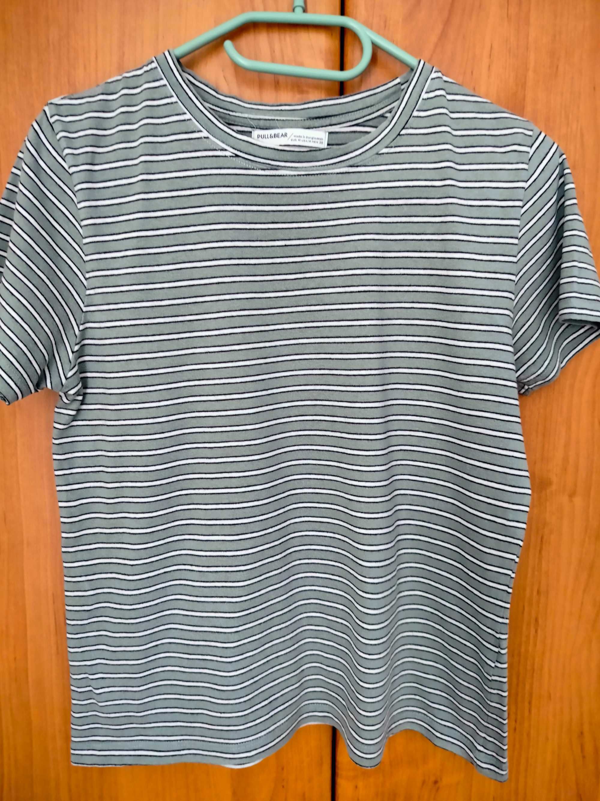 Koszulka dziewczęca T-shirt Top S/M/164 zestaw 5 szt