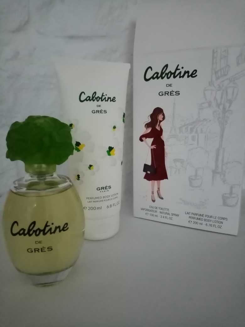 Perfumy Cabotine De Gres - zestaw upominkowy
