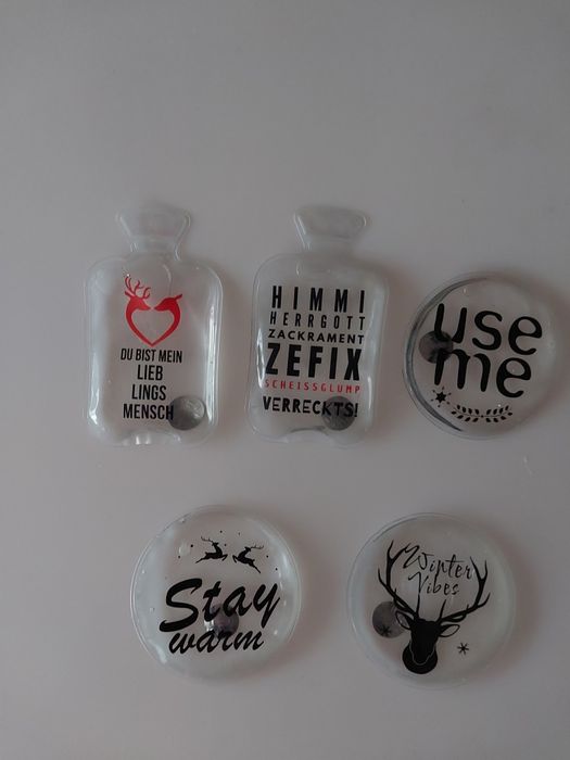 Zestaw 5 ogrzewaczy kieszonkowych do rąk olleeno bezpieczne bez BPA