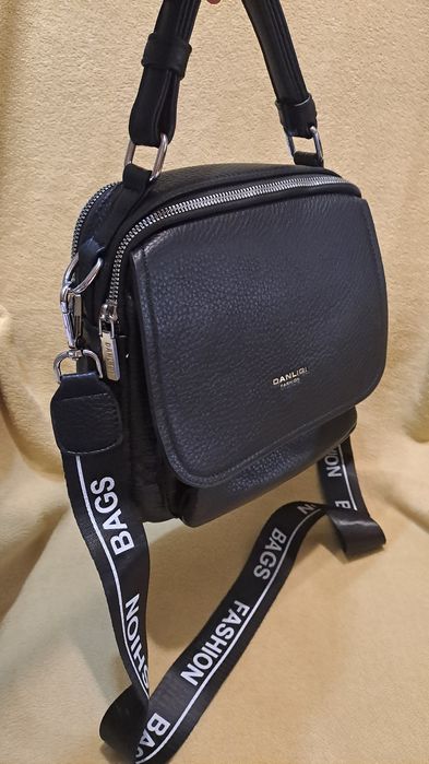 Сумочка -рюкзак (крос-боді)шкіряний