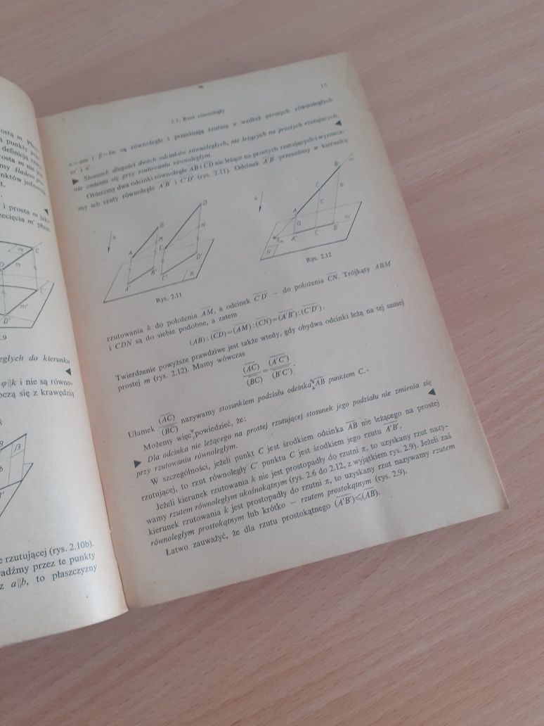 Geometria wykreślna 1966r