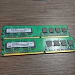 pamięć 2x 1G ddr2 667 zwykły