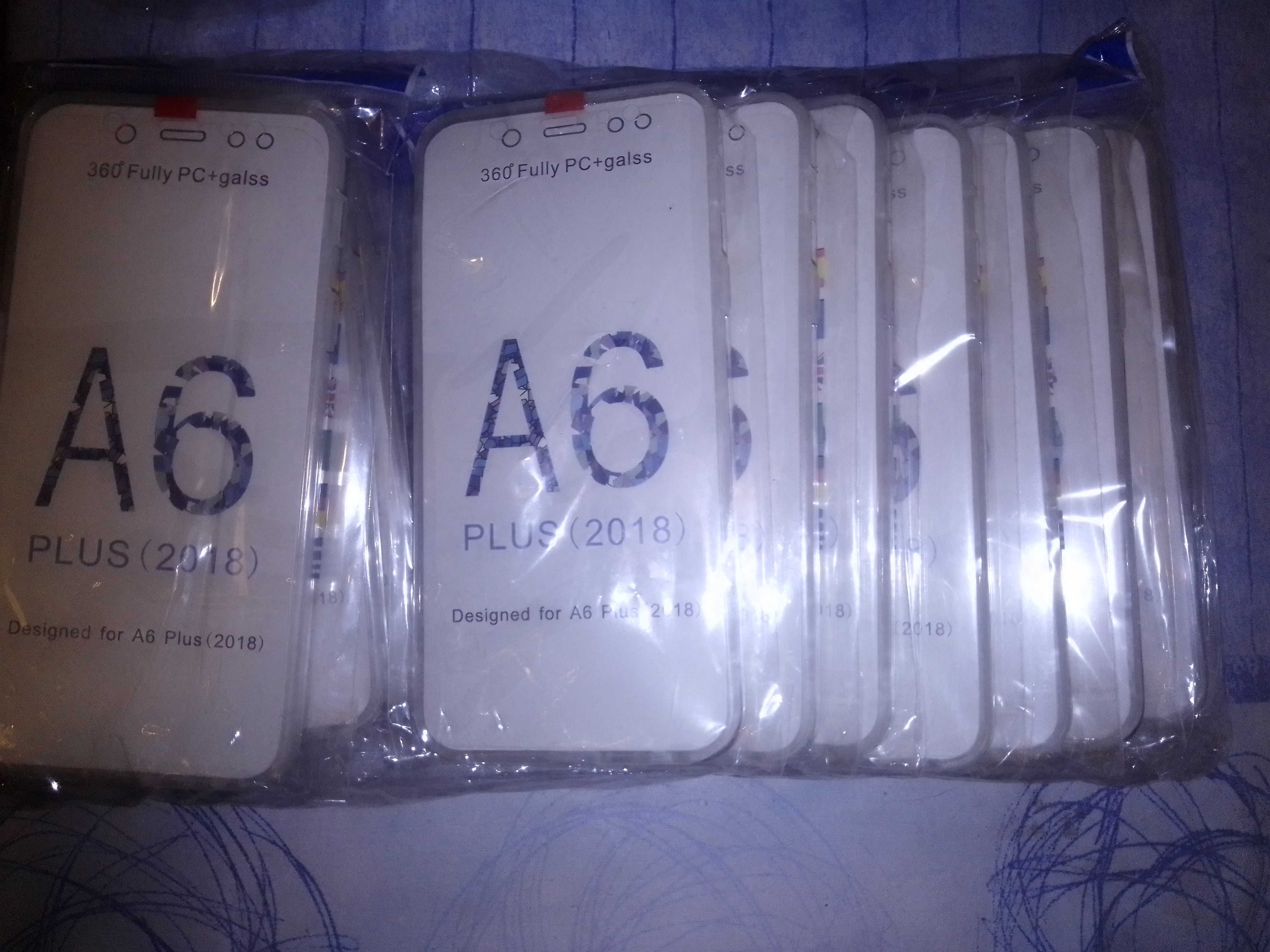 Várias Capas 360 Gel Dupla Frente e Verso - A6 2018 - A6 2018 plus