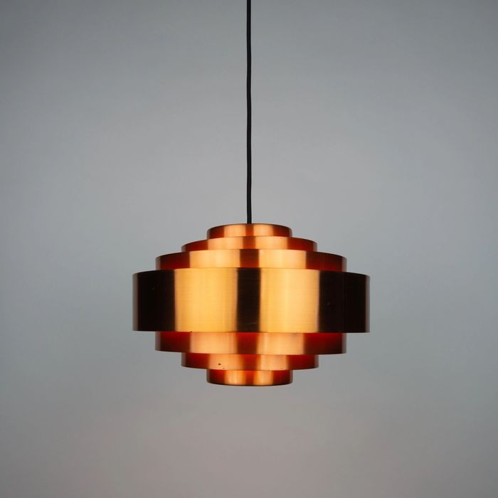 Duńska lampa Ultra proj Jo Hammerborg Fog og Morup Dania 1963