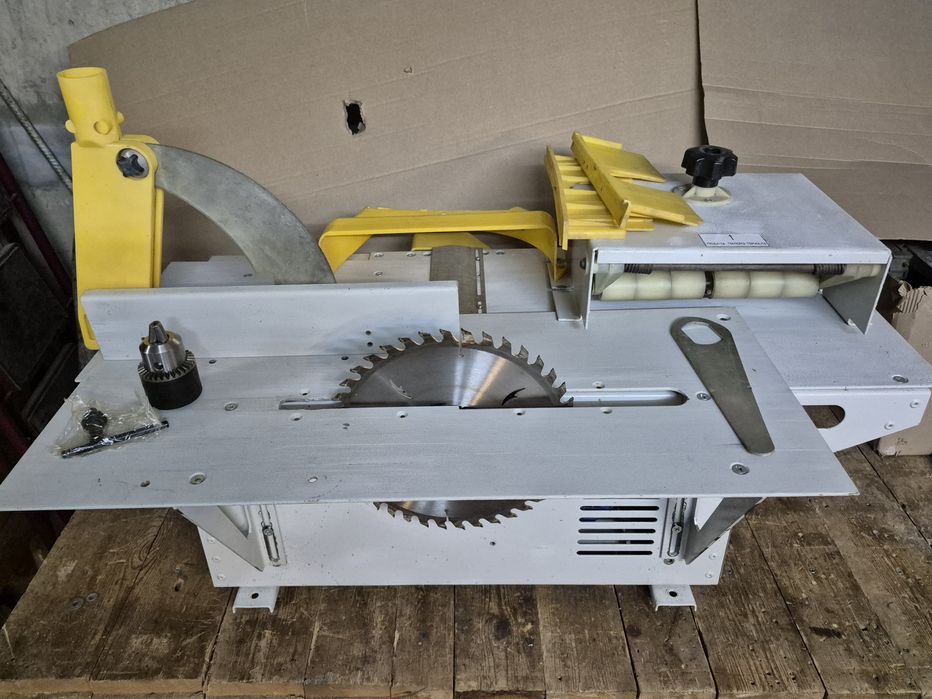 Станка деревообробний циркулярка фуганок довбальний