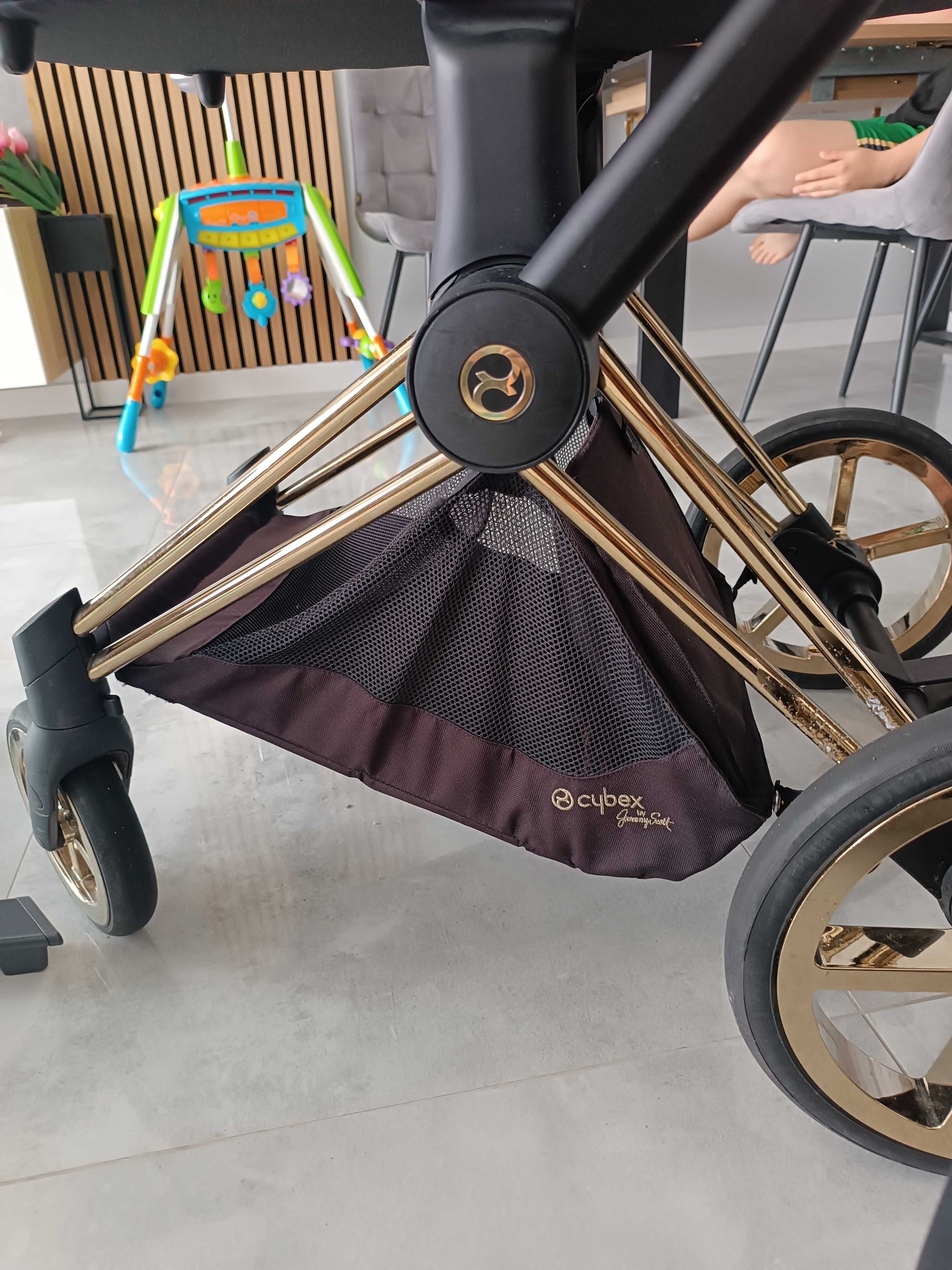 Cybex priam 4.0 + spacerówka Jeremy Scott