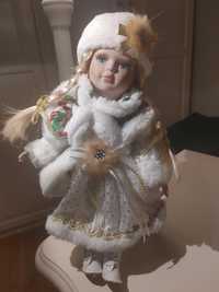 Kolekcjonerska porcelanowa lalka