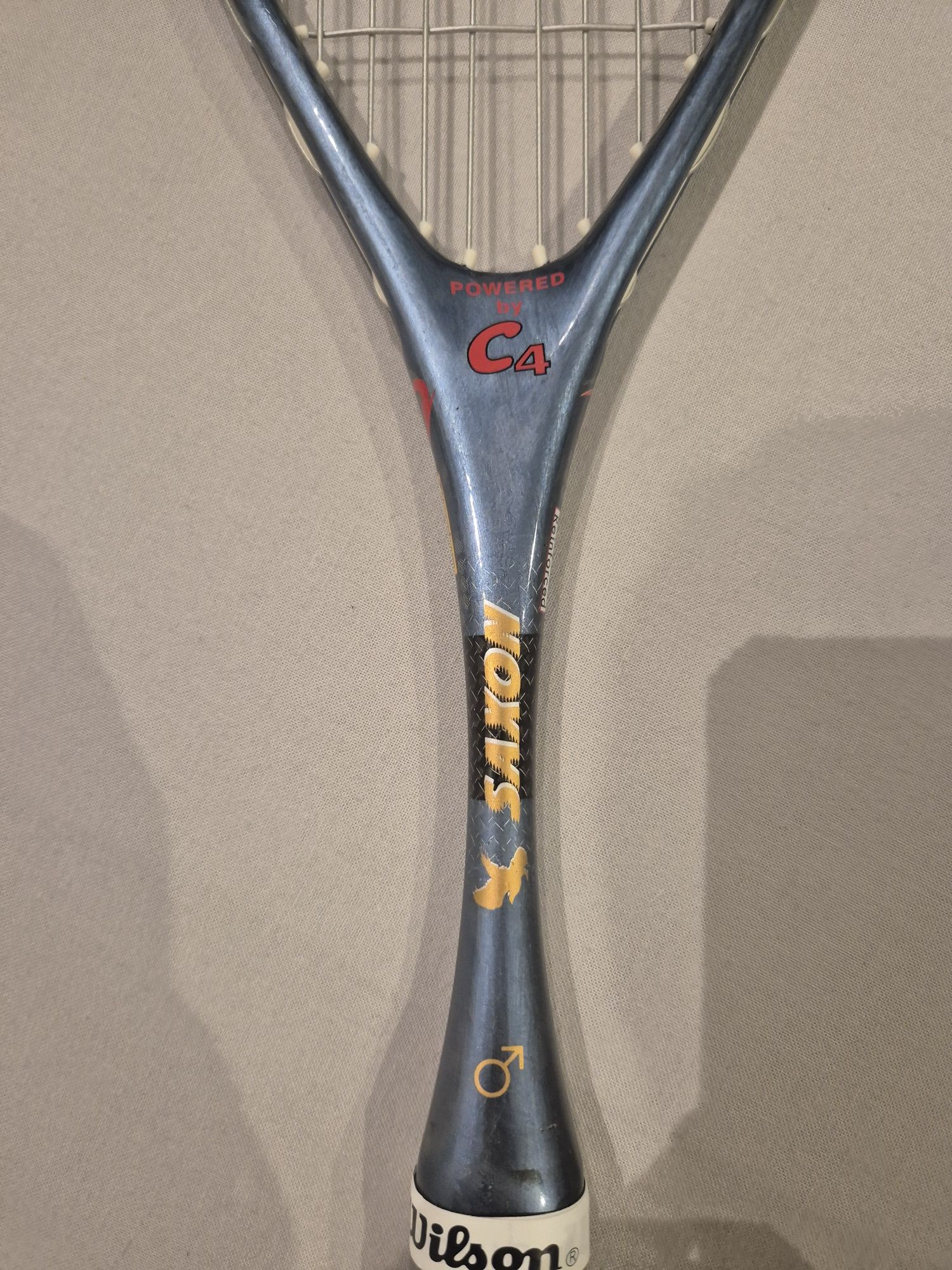 Raquete squash Saxon carbono 4