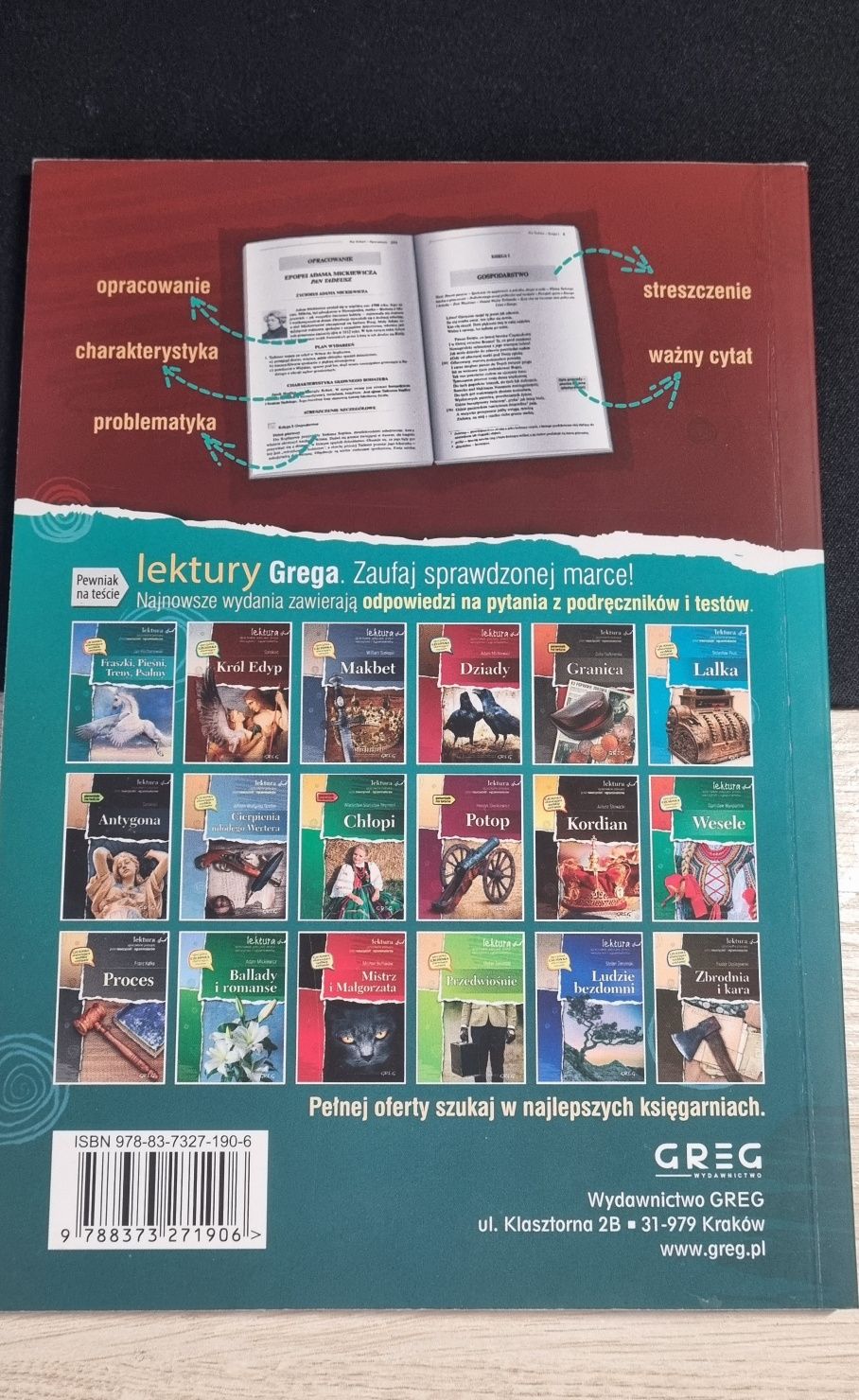 Lektura ,,Skąpiec"